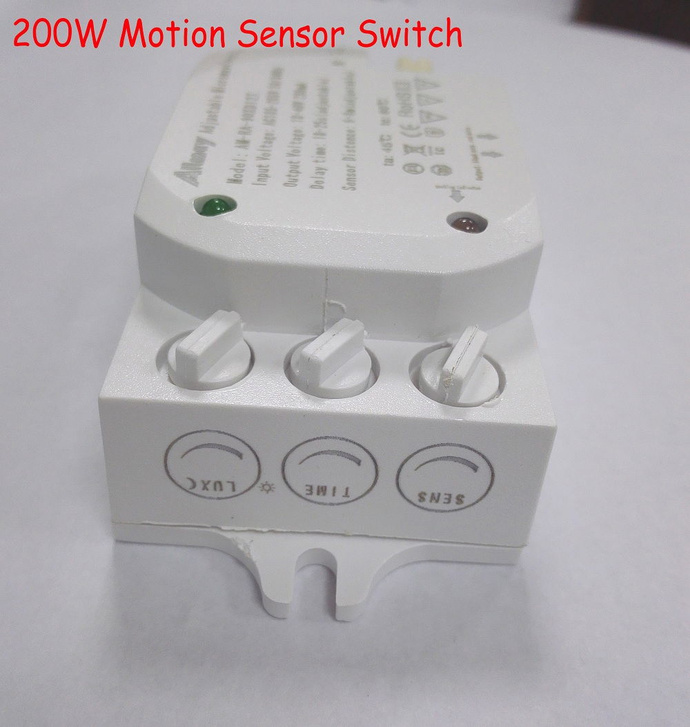 Energy saving Built-in Microwave Sensor Switch