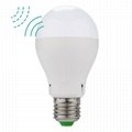 E27 E26 LED Microwave Motion Sensor Bulb Light 3