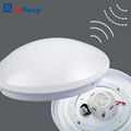 White Universal Oyster Indoor Outdoor Sensor Ceiling Light 3