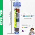 6 IN 1 ALKALINE MINERALS ORP (ANTIOXIDANTS) WATER FILTER INLINE 10 INCH 