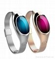 Women Fashion Wristband Bluetooth Android Ios Blood Pressure Heart Rate Monitor 