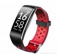 30M deep Waterproof Smart Wristband Fitness tracker  Bracelet Wearable 4