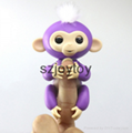 Electronic Funny Interactive Mini Finger Monkey Pets Toys For Children And Adult