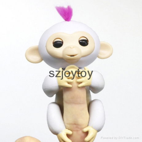 Electronic Funny Interactive Mini Finger Monkey Pets Toys For Children And Adult 3