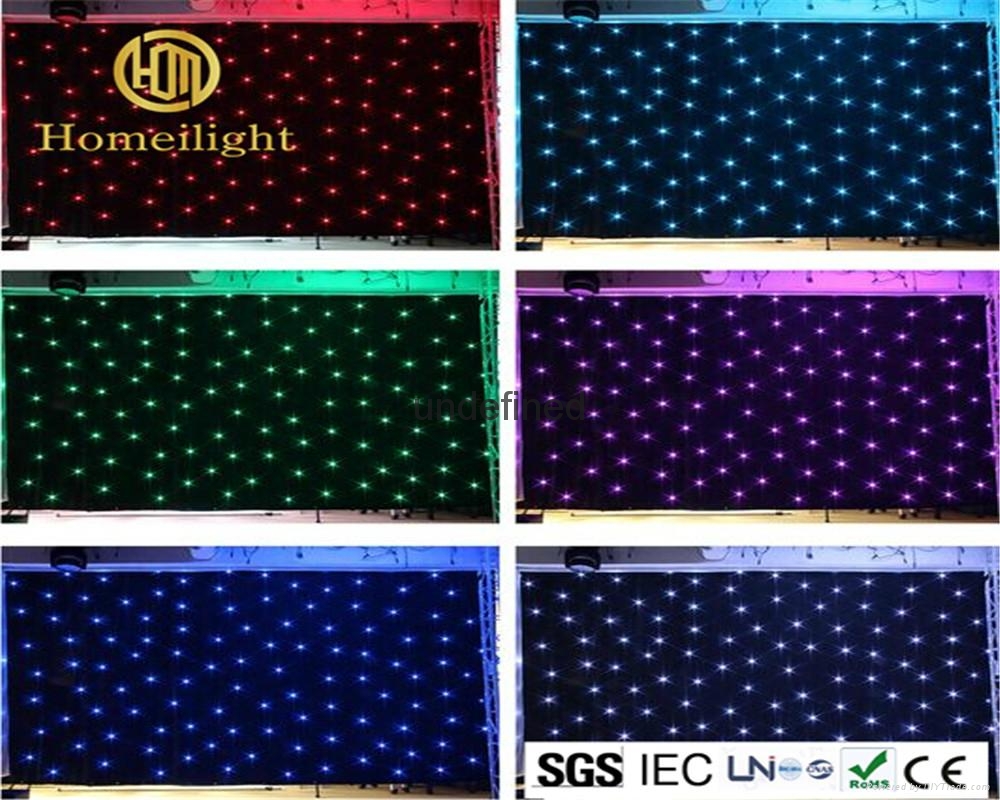 RGB led curtain  4