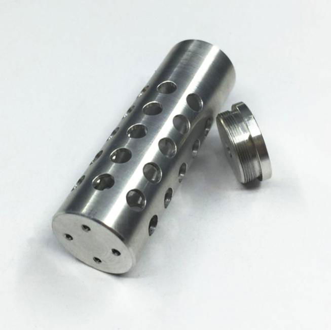 Precision CNC Machining Aluminum Desiccant Sleeve 2