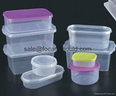 Thin wall food package moulds