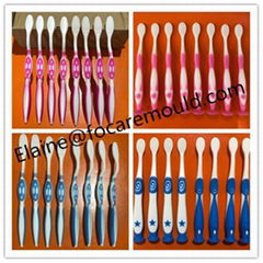 Toothbrush Bi-injection mould