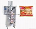 Juice milk liquid beverage 3 side sachet filling machine 4