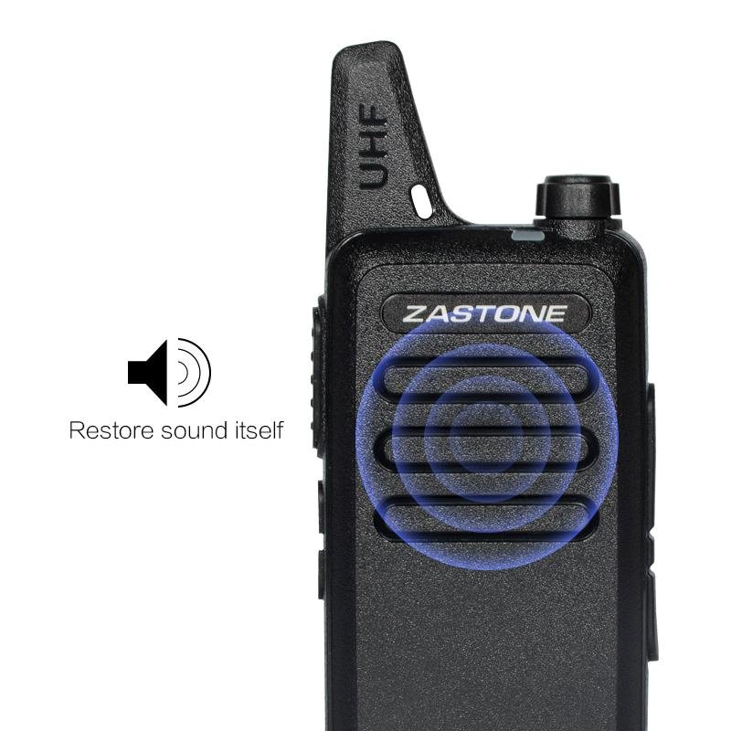 Zatone X6 handheld two way radio 4