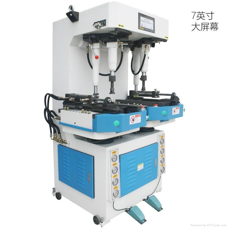JY-989E Oil Hydraulic Computerized Walled Sole Attaching Machine 2