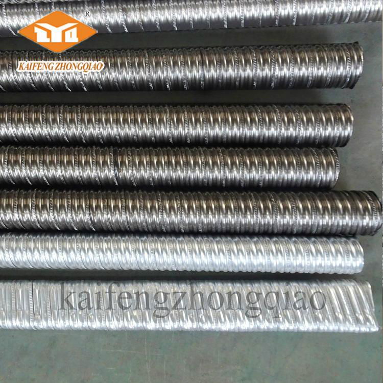 Steel Flat Corrugated Duct Sheet Metal Flat Duct 2