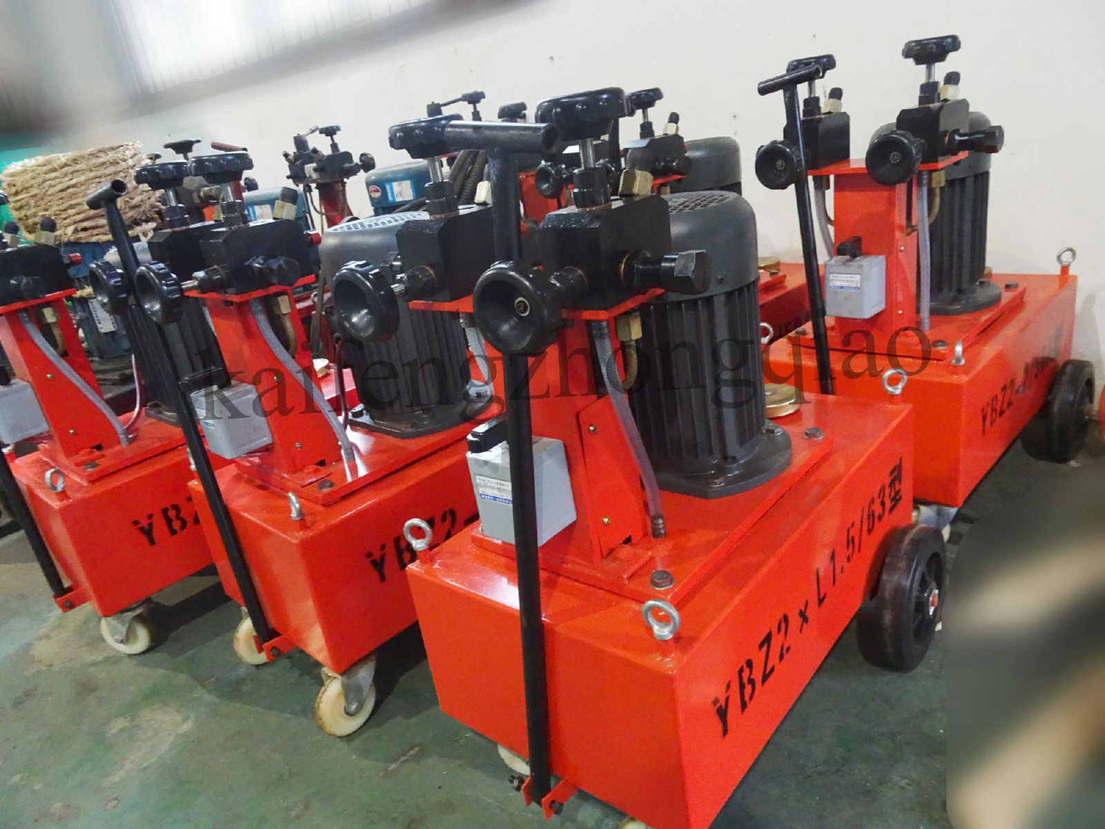 High Quality Concrete Piston Mortar Grouting Electric Oil Pump 2