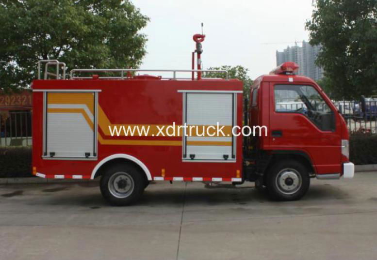 Foton 1.5ton Water Tanker Fire Fighting Truck