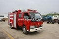 4ton Fire Truck Double Row Cab Model 3
