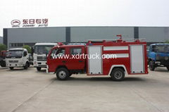 4ton Fire Truck Double Row Cab Model
