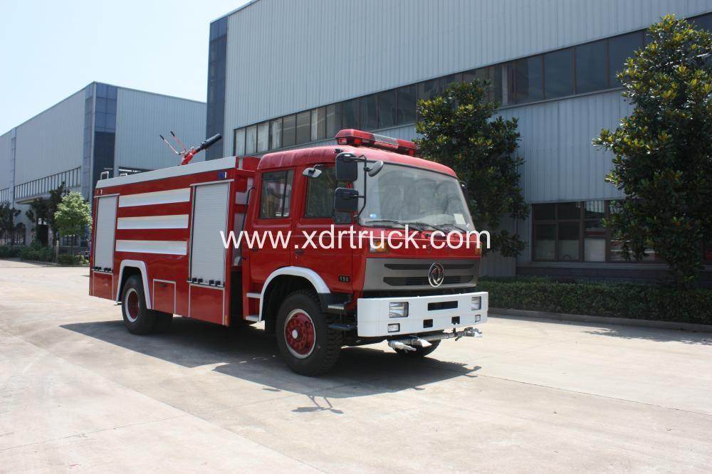 Dongfeng 153 8ton Water Fire Fighting Truck with Front Sprinkler 3