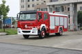 HOWO 8-10 Water Fire Tender Innder Tank 2