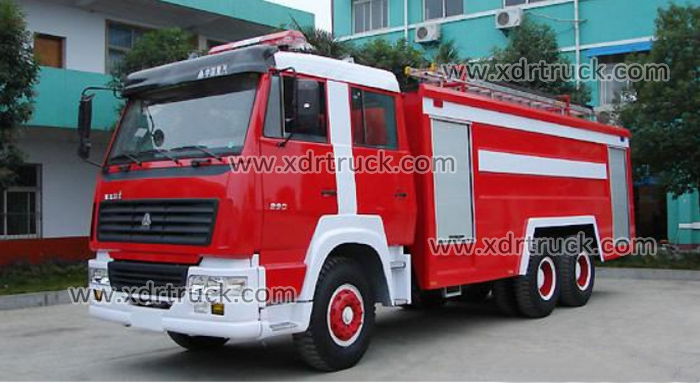 12ton Steyr Water Fire Truck Euro2 3