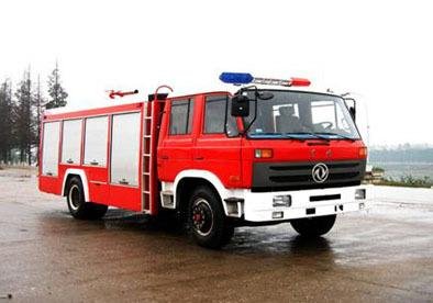 5ton Dongfeng Water Tank Fire Truck Euro2 2