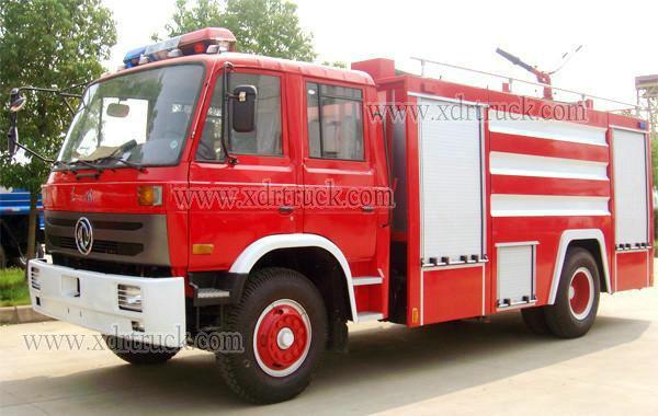 8ton Dongfeng 153 Water Tank Fire Truck Euro2 3