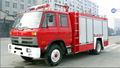 4ton Dongfeng 145 Water fire truck Euro3 3