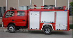 2.5 ton Dongfeng Chassis Water Fire