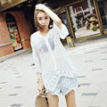 Sextile Sleeve Lace Perspective Blouse