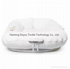 Dockatot Deluxe+ Baby Portable Play Sleep Feed Dock Bed Pristine White
