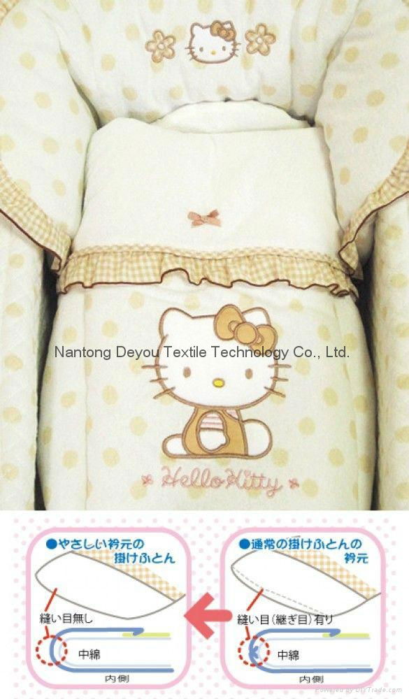 Hello Kitty Baby Portable Foldable Bed Sleeping Nap Bag Beige  2