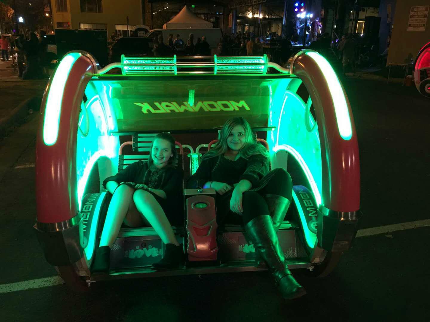 360 Degree Rotate Happy Le Bar Car Rides Happy Swing Yo Yo Car for Sale HP001 huaqin (China