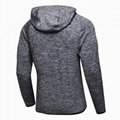 Wholesale Mens Best Zip up Hoodies Outerwear Jackets for Men with Reflective Tap 2
