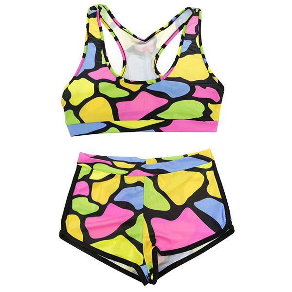 buy cheap race back sports bikini swimwear for women supplier  5