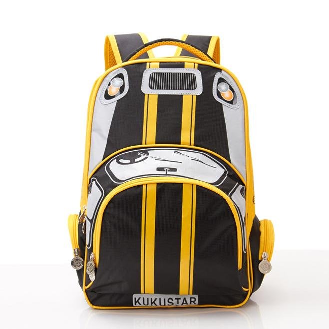 Hot sale cheap cute car design small children's school backpacks 3