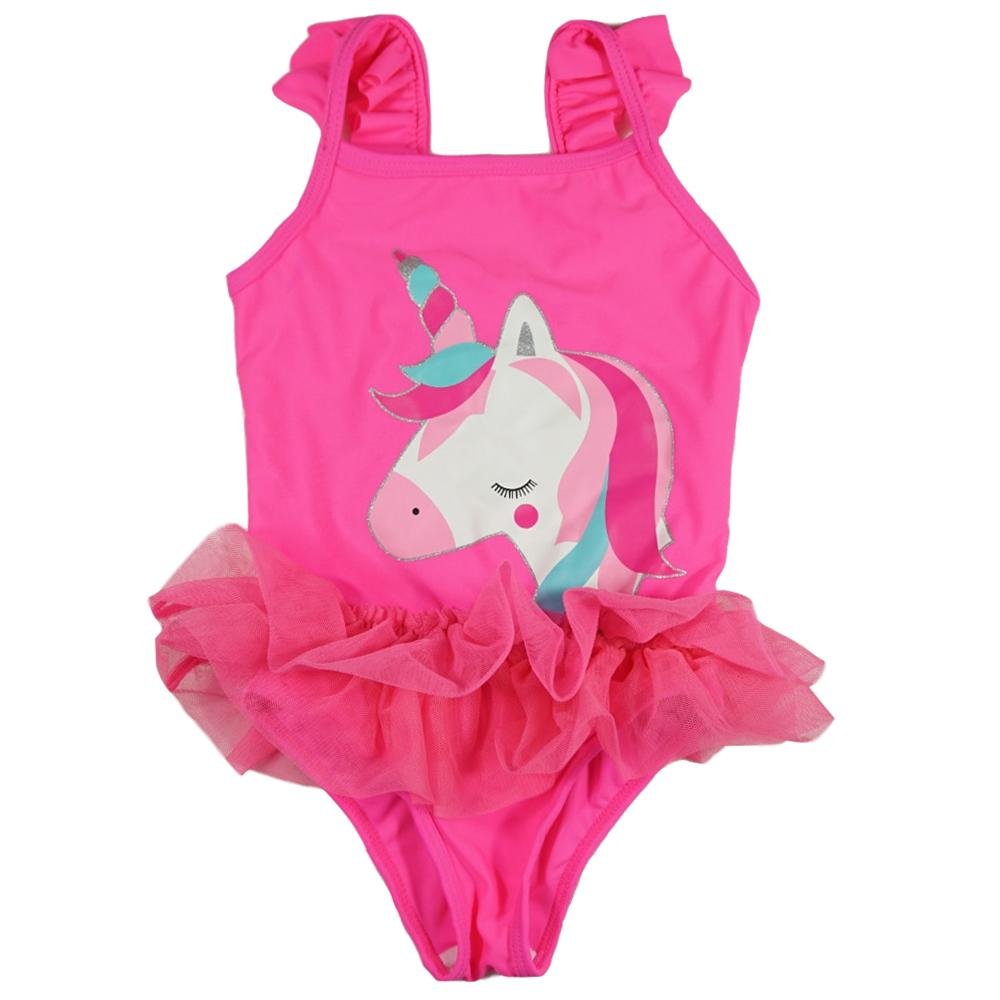 wholesale OEM cute juniors swimsuits ruffle swimming costume 5