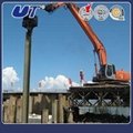 Excavator Attachments Hydraulic Pile Driver Hammer