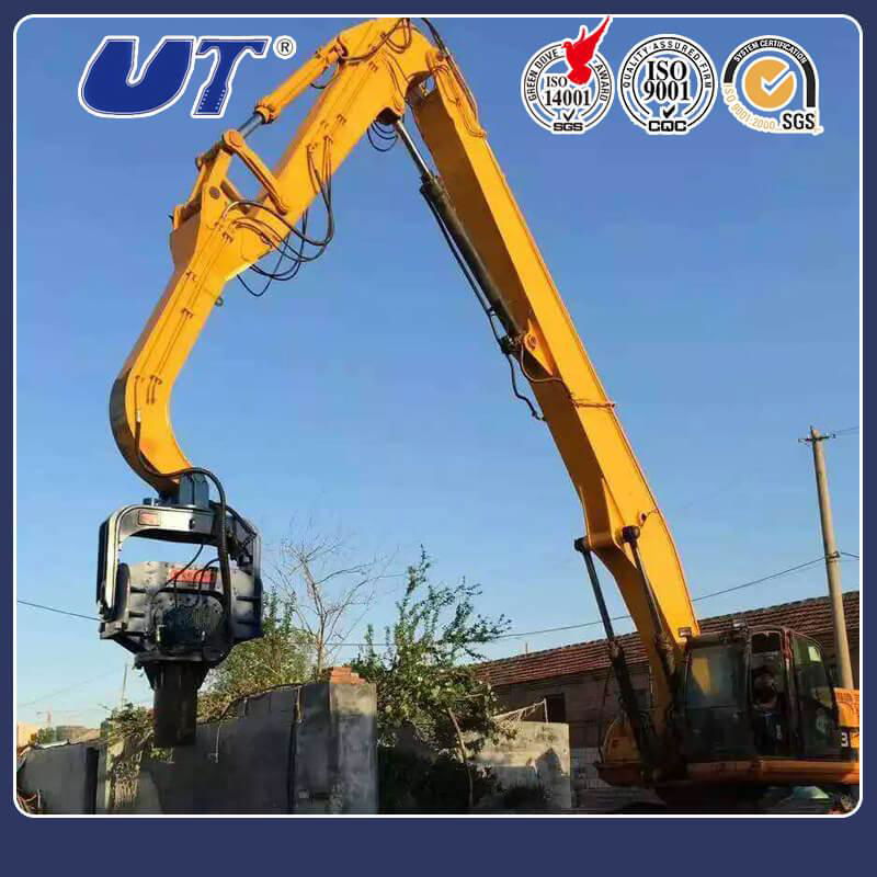 Excavator Attachments Hydraulic Pile Driver Hammer 2