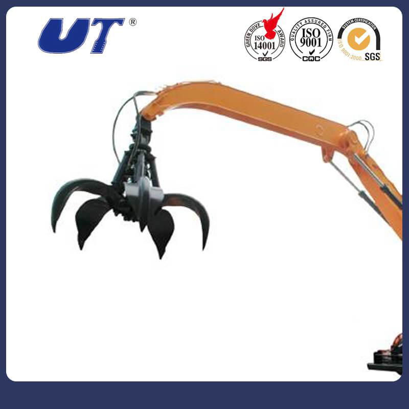 Orange Peel Grapple For Crawler Excavator Spare Parts