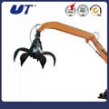 Orange Peel Grapple For Crawler Excavator Spare Parts