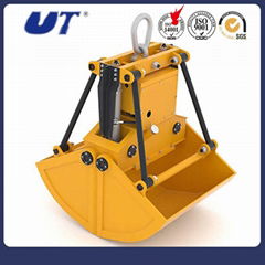 Excavator Attachment Hydraulic Camshell Grab Bucket