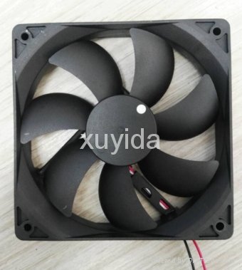 thin size powerful fan DC 12v 24v 120x120x25mm brushless DC Cooling Fan 3