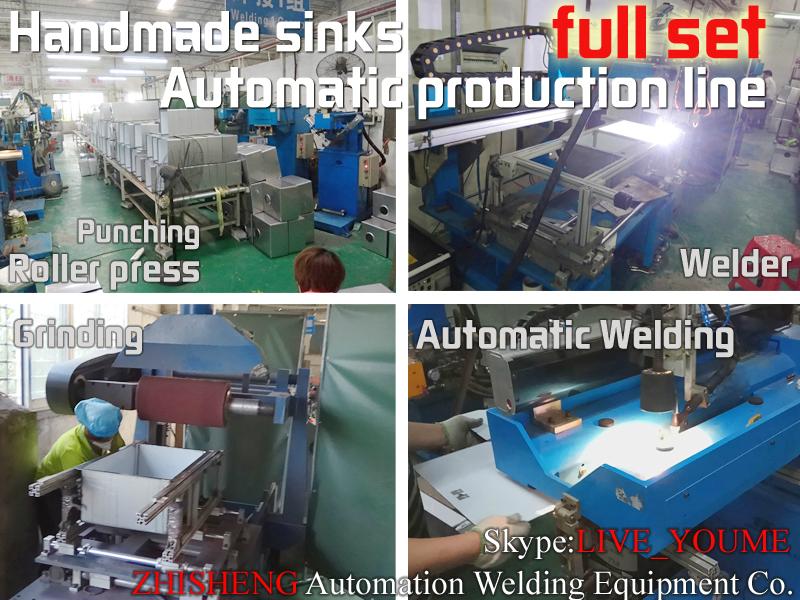 handmade sink Automatic welding equipment Auto welder 4