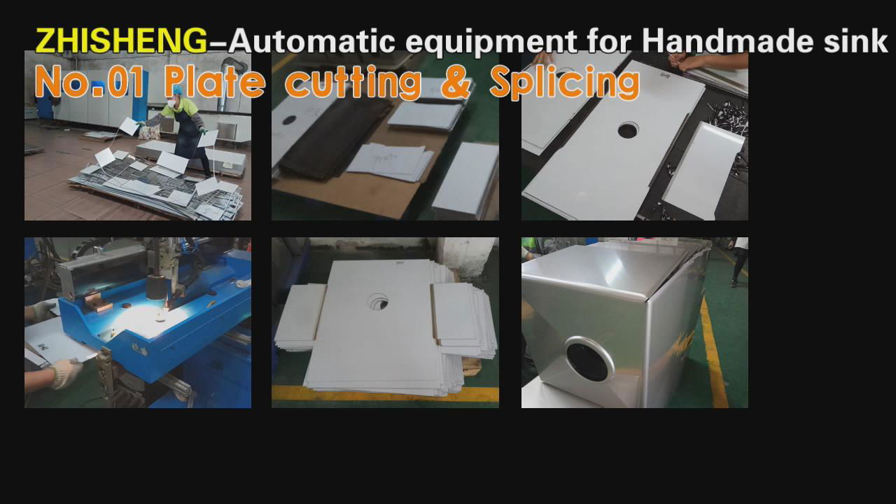 handmade sink production process flow 2