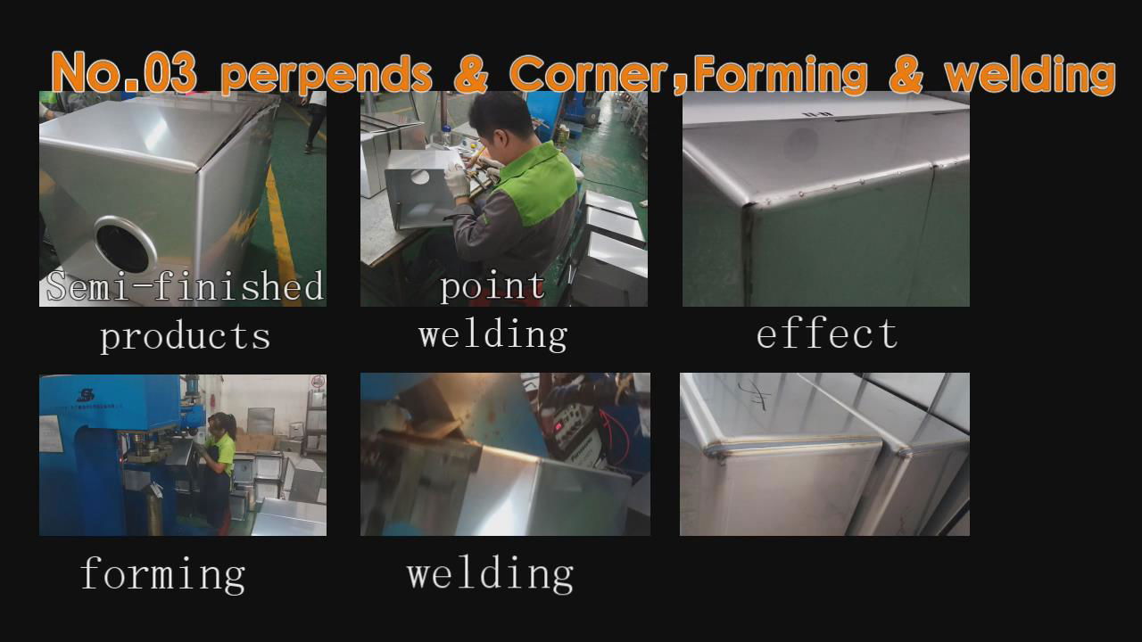 handmade sink production process flow 4