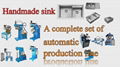 handmade sink production process flow