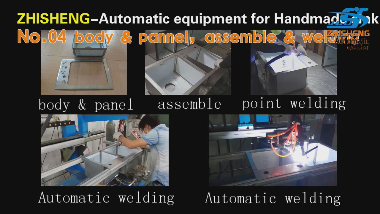 handmade sink production process flow 5