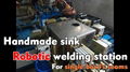 steel kitchen sink Robotic welding