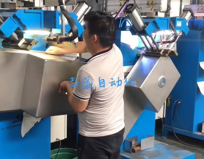 handmade steel kitchen sink automatic production factory