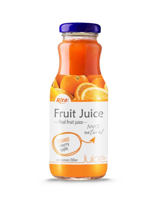 Orange Juice 250ml Glass Bottle Fruit Juice Suppliers Manufacturers Ritabeverage001 Rita