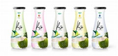 Fresh Fruit Juice With Coconut Water 1L Glass bottle ( RITA Beverage)